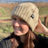 Oatmeal Chunky Knit Cuff Beanie