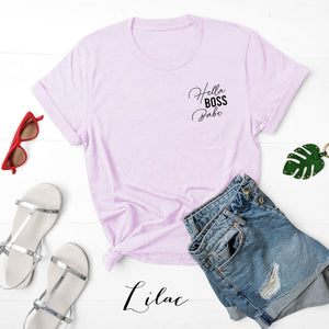 Hella Boss Babe T-shirt (3 Colors) - Hella Shirt Co. 