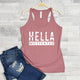 Hella Motivated Racerback Tank Top (2 Colors) - Hella Shirt Co. 