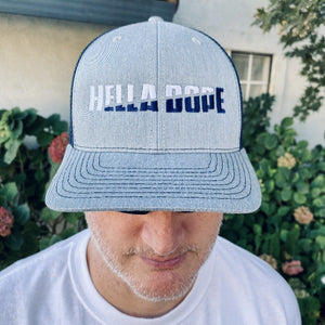 Hella Dope Snapback Trucker Cap - Hella Shirt Co. 