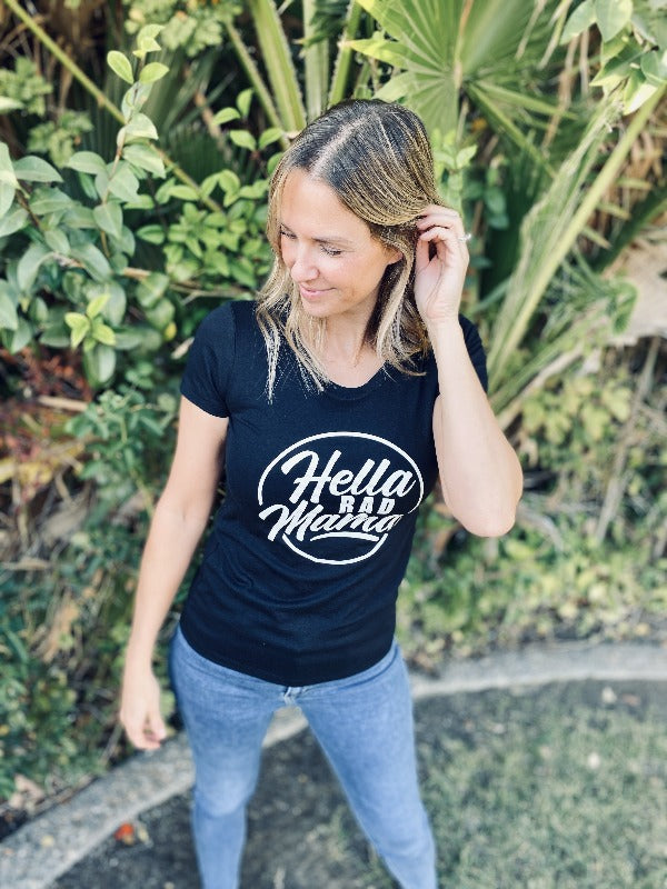 Hella Rad Mama Fitted T-Shirt – Hella Shirt Co.